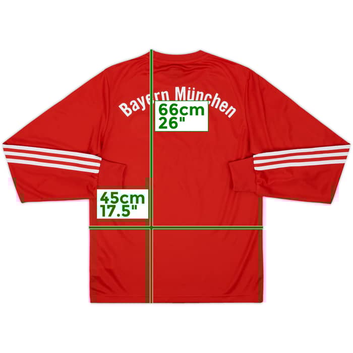 2007-08 Bayern Munich Retro '1982' adidas L/S Shirt - 10/10 - (XS)