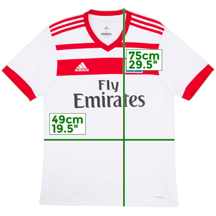 2017-18 Hamburg Home Shirt - 7/10 - (M)