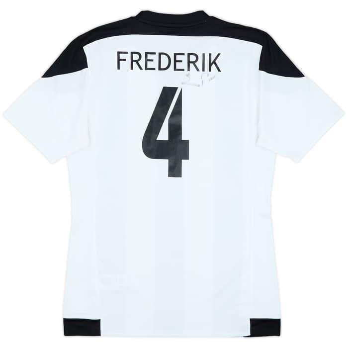 2016-17 Ingolstadt Signed 'Fussballschule' adidas Training Shirt Frederik #4 - 6/10 - (S)