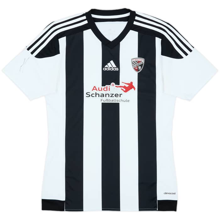 2016-17 Ingolstadt Signed 'Fussballschule' adidas Training Shirt Frederik #4 - 6/10 - (S)