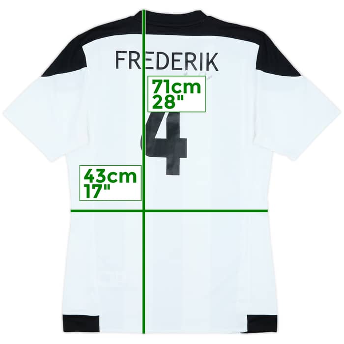 2016-17 Ingolstadt Signed 'Fussballschule' adidas Training Shirt Frederik #4 - 6/10 - (S)