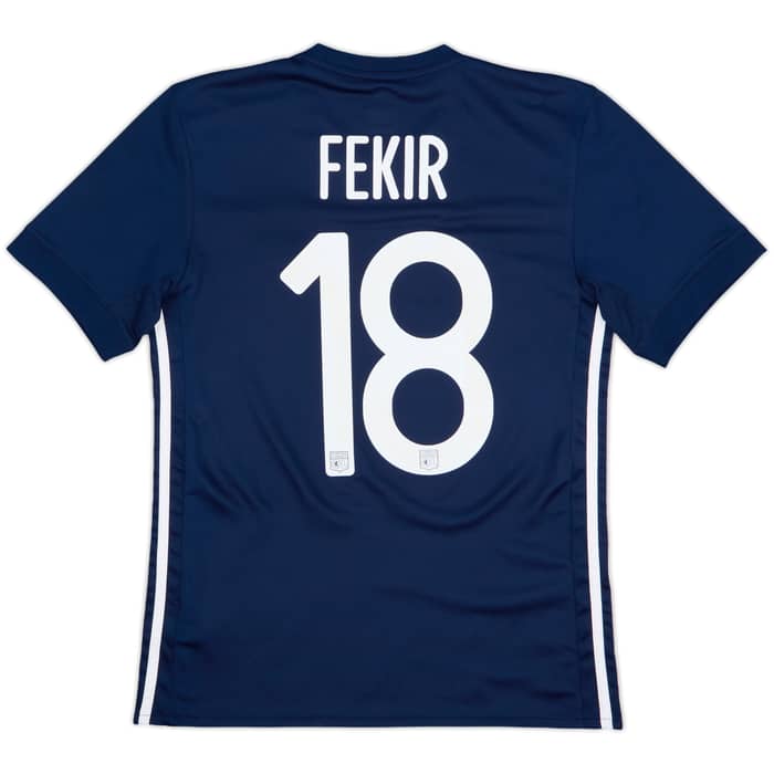 2017-18 Lyon Away Shirt Fekir #18 - 9/10 - (S)