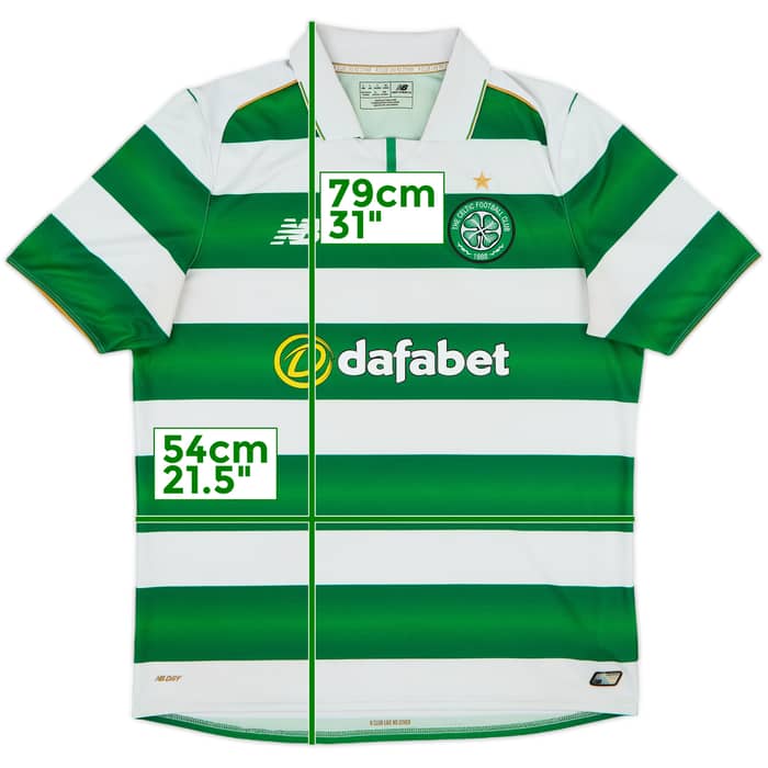 2016-17 Celtic Home Shirt - 7/10 - (L)