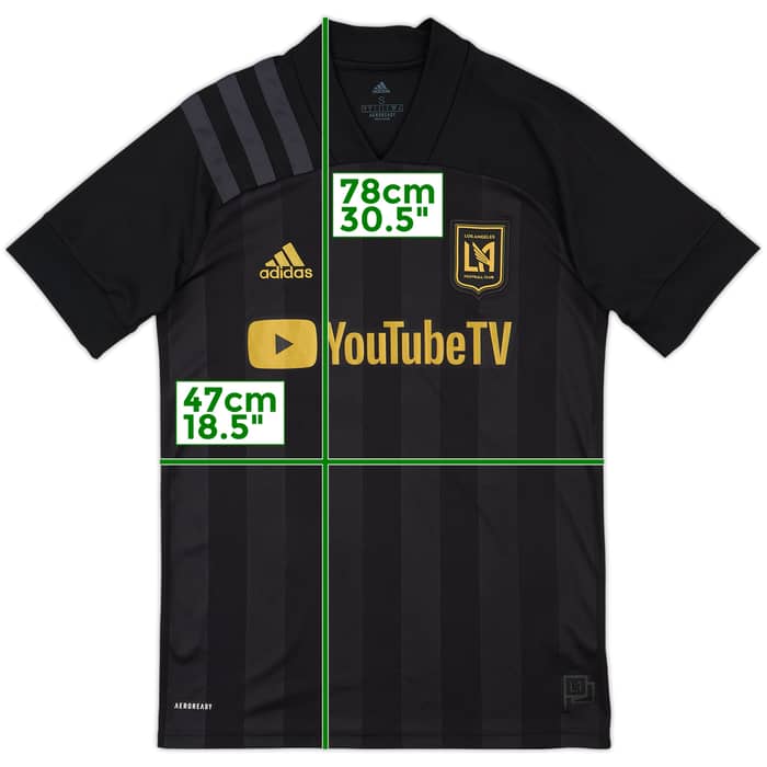 2020 LA FC Home Shirt - 8/10 - (S)