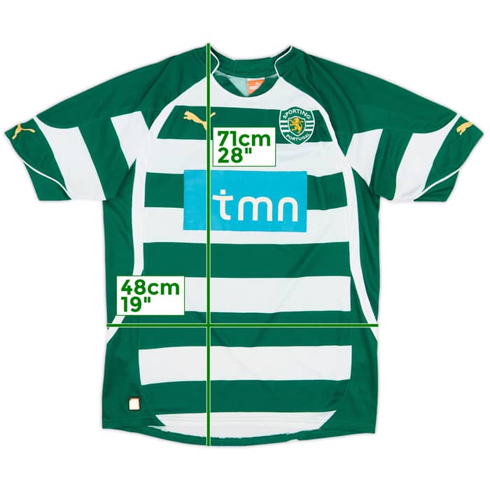 2010-11 Sporting CP Home Shirt - 5/10 - (S)