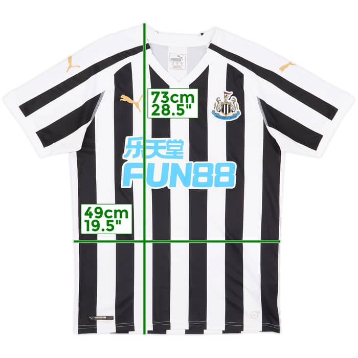 2018-19 Newcastle Home Shirt - 8/10 - (M)