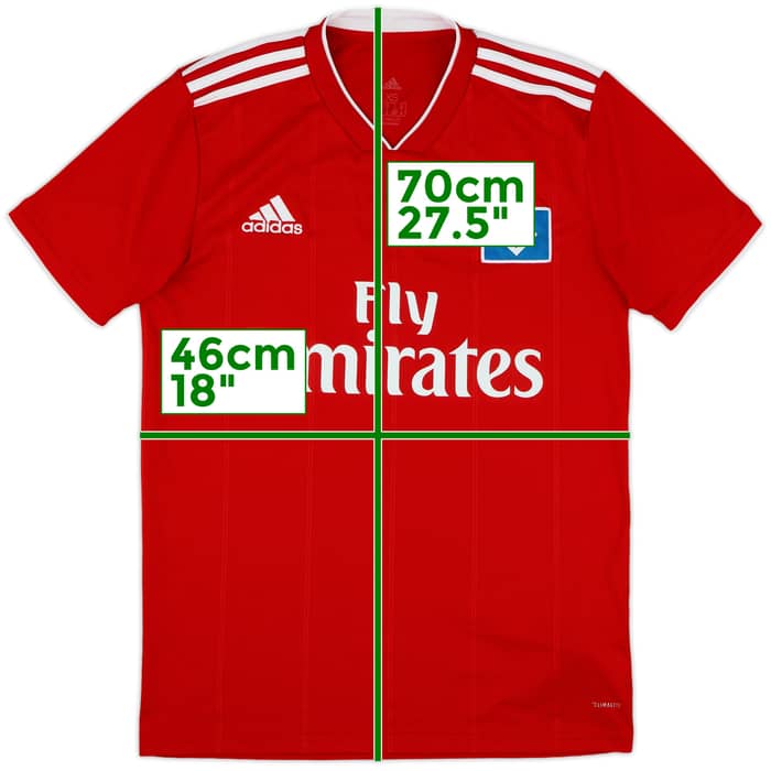 2018-19 Hamburg Away Shirt - 10/10 - (XS)