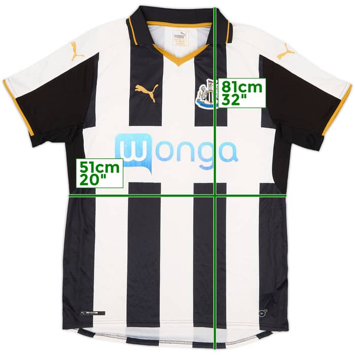 2016-17 Newcastle Home Shirt - 7/10 - (L)