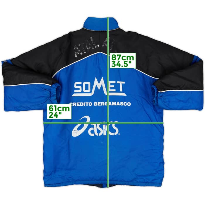1997-98 Atalanta Asics Padded Bench Coat - 5/10 - (L)
