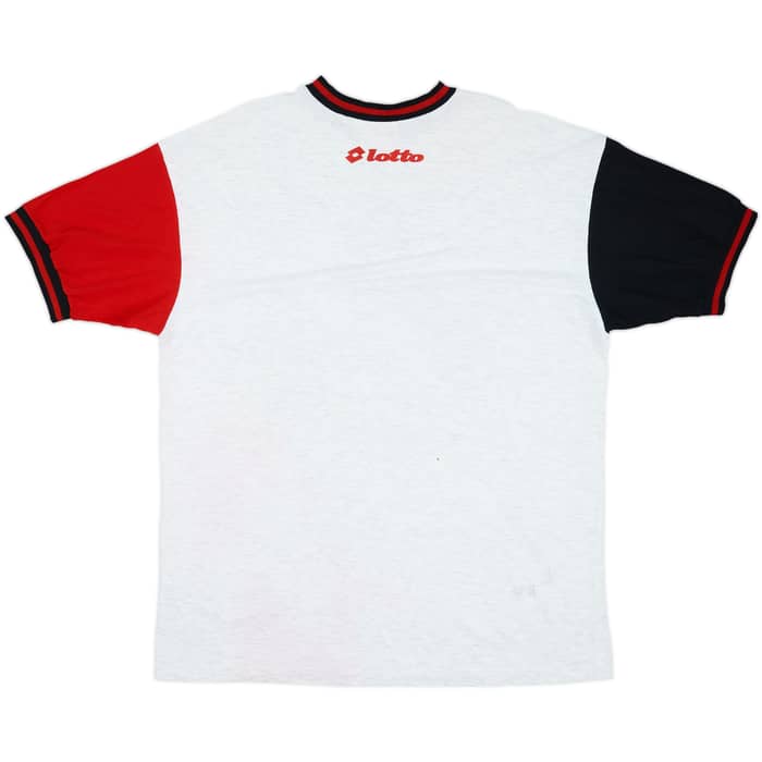 1994-95 AC Milan Lotto Cotton Tee - 4/10 - (XXL)