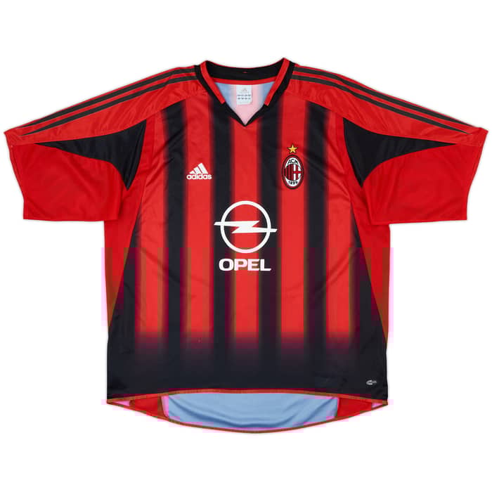 2004-05 AC Milan Home Shirt Seedorf #10 - 8/10 - (XL)