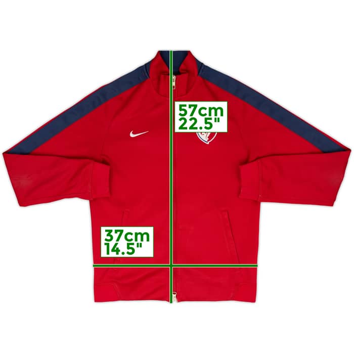 2014-15 Lille Nike Track Jacket - 6/10 - (S)