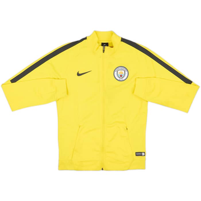 2017-18 Manchester City Nike Track Jacket - 4/10 - (S)