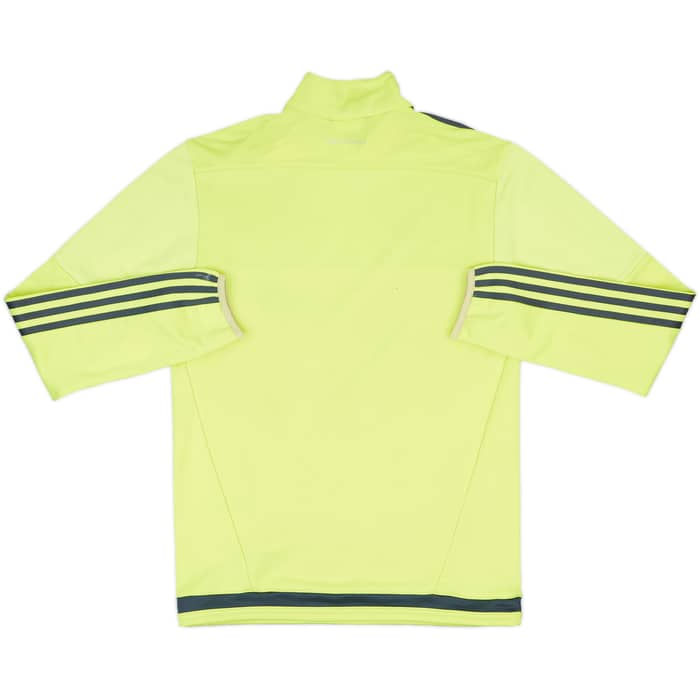 2015-16 Real Madrid adidas 1/4 Zip Drill Top - 6/10 - (XS)