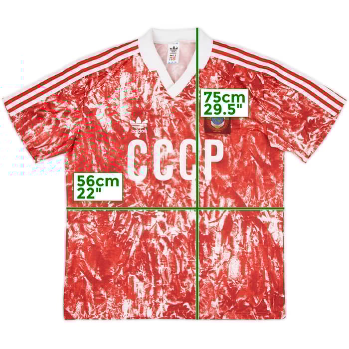 1989-91 Soviet Union Home Shirt - 9/10 - (L)