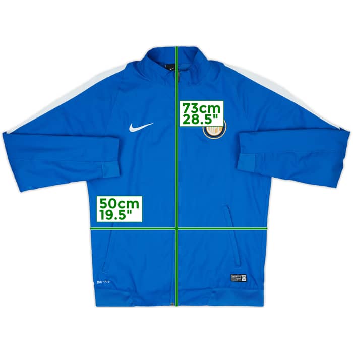 2015-16 Inter Milan Nike Track Jacket - 8/10 - (M)