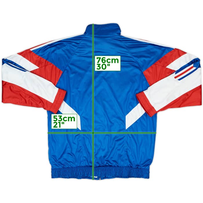 1990-92 France adidas Track Jacket - 7/10 - (M)