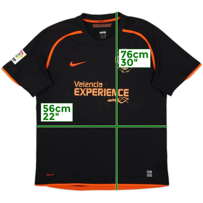2008-09 Valencia Away Shirt - 4/10 - (L)