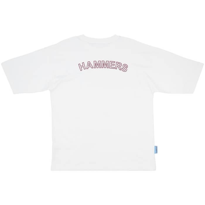 1999-01 West Ham Fila Cotton Tee - 8/10 - (XXL)