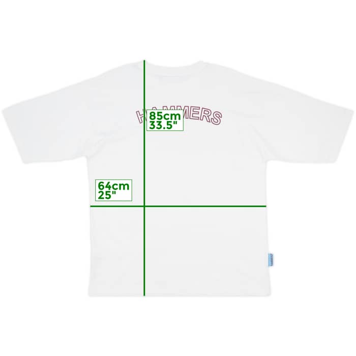 1999-01 West Ham Fila Cotton Tee - 8/10 - (XXL)