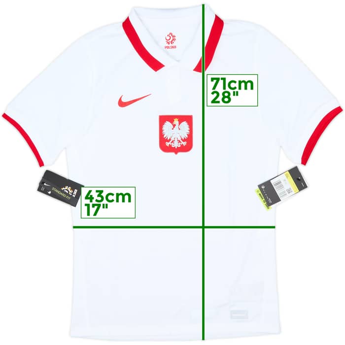 2020-21 Poland Home Shirt (S)
