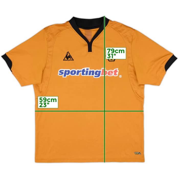 2009-10 Wolves Home Shirt - 8/10 - (L)