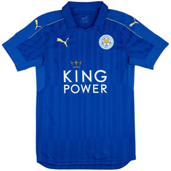 2016-17 Leicester Home Shirt Vardy #9 - 10/10 - (S)