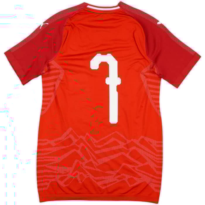 2018-19 Austria Match Issue Home Shirt #7