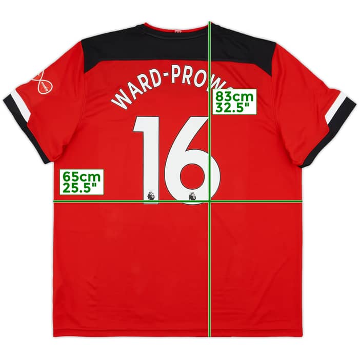 2019-20 Southampton Home Shirt Ward-Prowse #16 - 9/10 - (3XL)