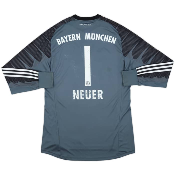 2014-15 Bayern Munich GK Shirt Neuer #1 - 4/10 - (M)
