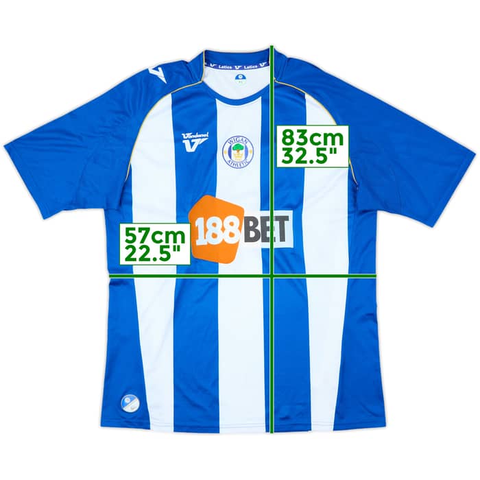 2009-10 Wigan Home Shirt - 9/10 - (XL)