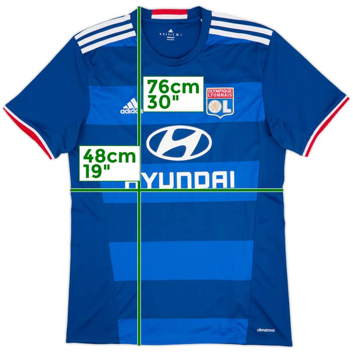 2016-17 Lyon Away Shirt - 8/10 - (M)