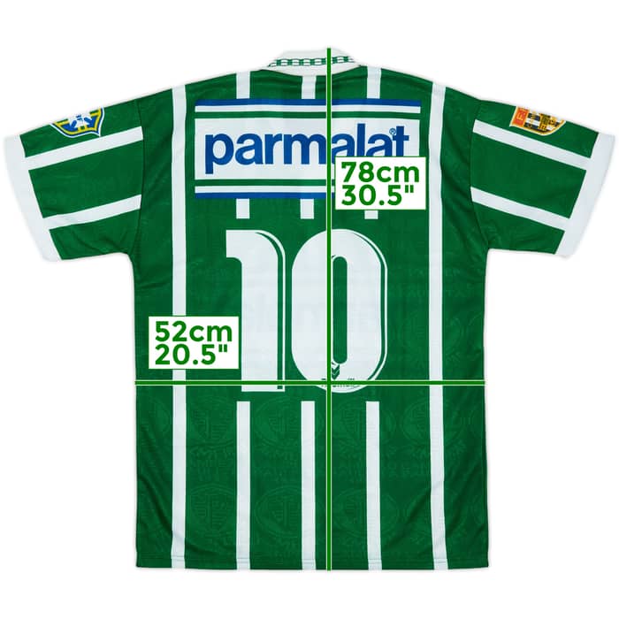 1993 Palmeiras Home Shirt #10 - 10/10 - (L)