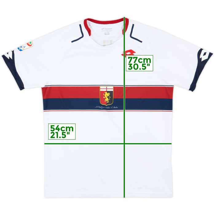 2017-18 Genoa Away Shirt - 8/10 - (XL)