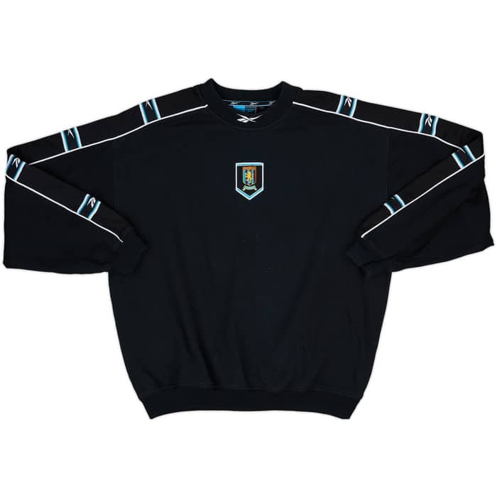 1998-99 Aston Villa Reebok Sweat Top - 8/10 - (L)