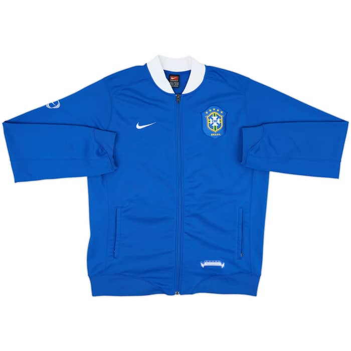 2006-07 Brazil Nike Track Jacket - 4/10 - (XL)