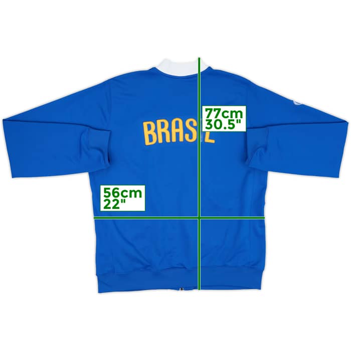 2006-07 Brazil Nike Track Jacket - 4/10 - (XL)