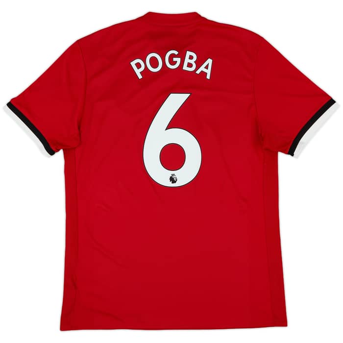 2017-18 Manchester United Home Shirt Pogba #6 - 5/10 - (L)