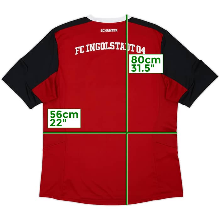 2015-16 FC Ingolstadt Home Shirt - 7/10 - (XL)