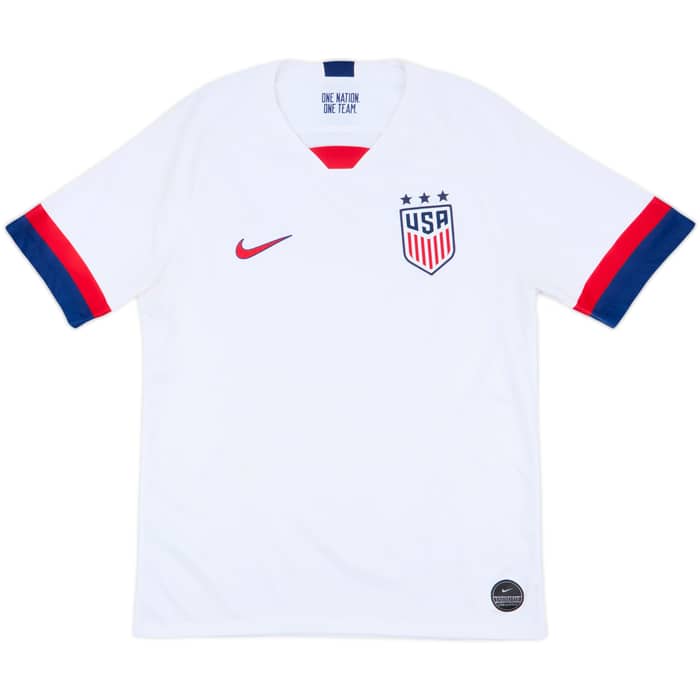 2019-20 USA Home Shirt - 4/10 - (M)
