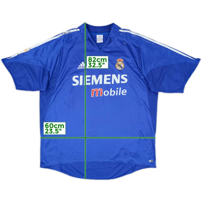 2004-05 Real Madrid Third Shirt - 3/10 - (XL)