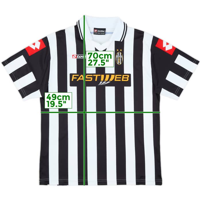 2001-02 Juventus Basic Home Shirt - 6/10 - (XL.Boys)