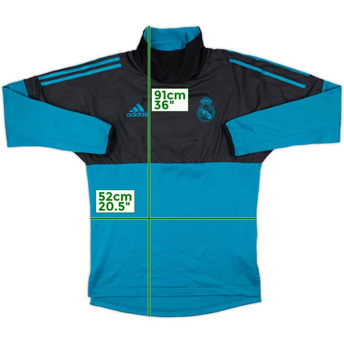 2017-18 Real Madrid adidas Training Top - 6/10 - (S)
