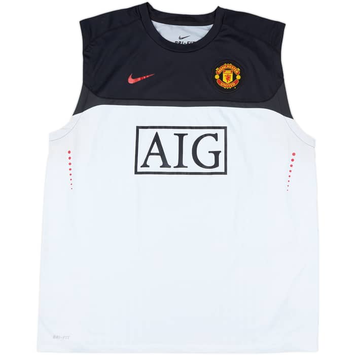 2010-11 Manchester United Nike Training Vest - 7/10 - (XXL)