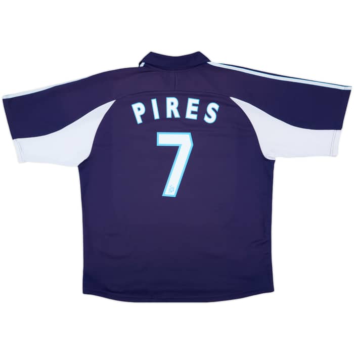 1999-00 Olympique Marseille Away Shirt Pires #7 - 8/10 - (XL)