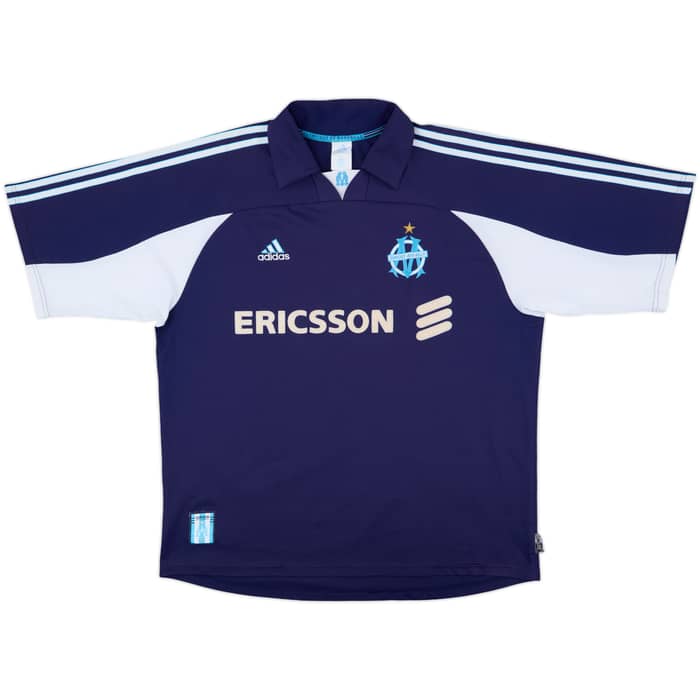 1999-00 Olympique Marseille Away Shirt Pires #7 - 8/10 - (XL)