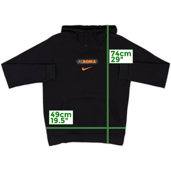 2020-21 Roma Nike Hooded Top - 8/10 - (S)