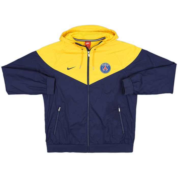 2017-18 Paris Saint-Germain Nike Hooded Track Jacket - 8/10 - (L)
