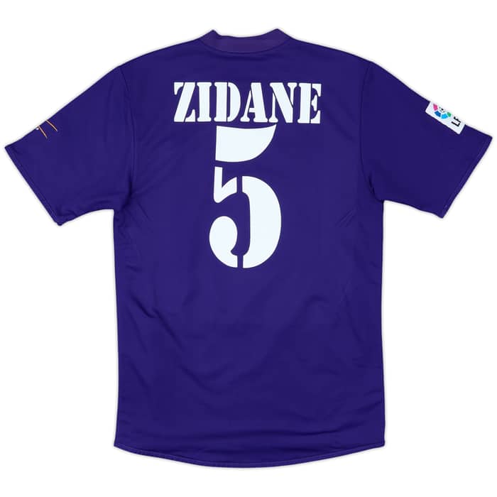 2001 Real Madrid Centenary Third Shirt Zidane #5 - 8/10 - (M)