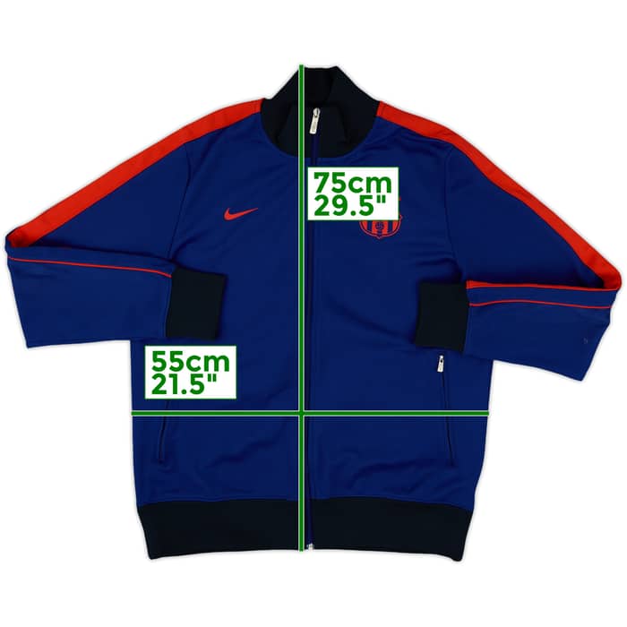 2012-13 Barcelona Nike Track Jacket - 8/10 - (L)